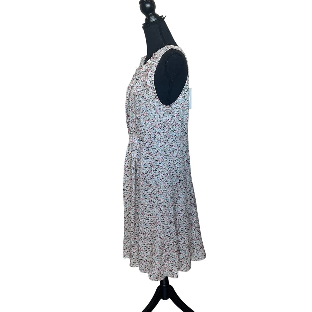 Jason Wu Cream Floral Silk Dress SIZE 10 Romantic Flowy Feminine Designer $800 - Picture 9 of 12